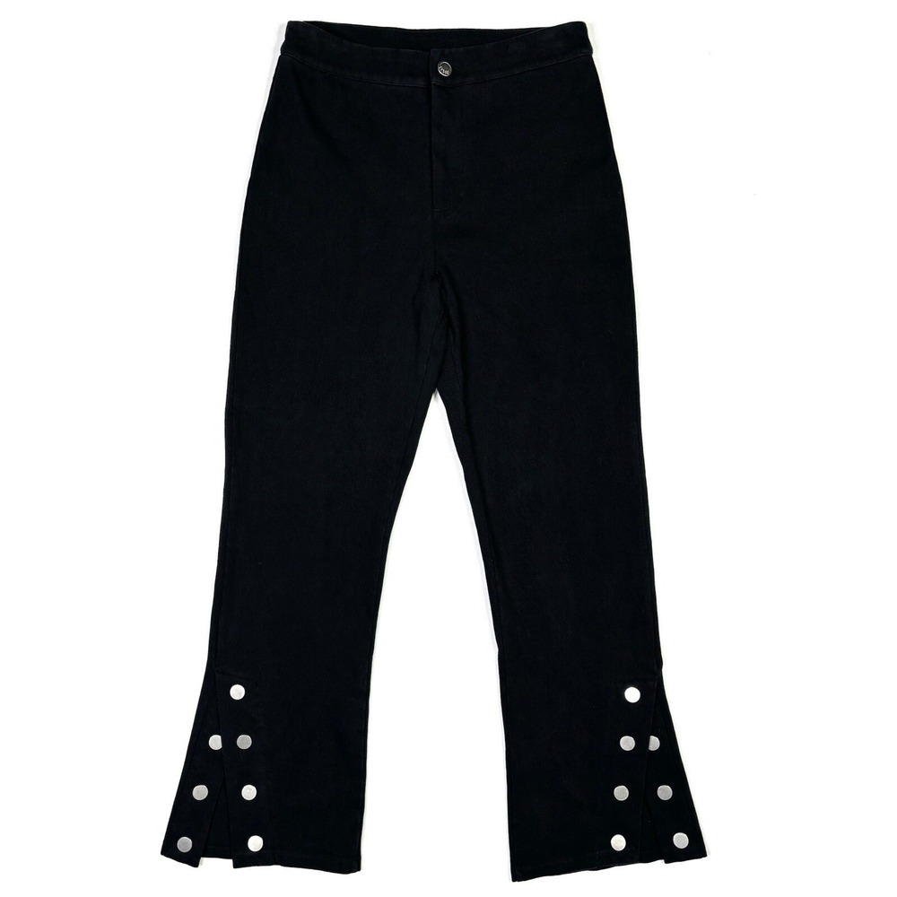 Lysse Pants Women's XS Black Straight Leg Stretch Shaping Stud Flare